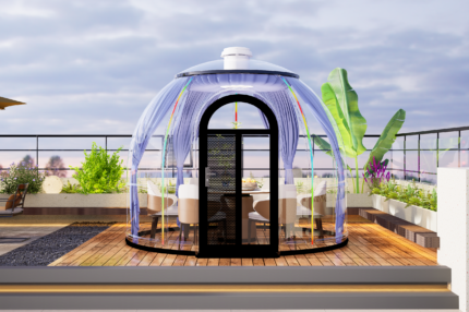 Panorama Dome Capsule 6.1m, 4-6 People